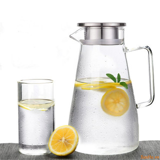 Bình Nước Thuỷ Tinh Pha Trà Chịu Nhiệt Dung Tích Lớn