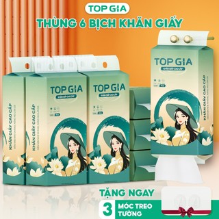 [KHÁCH HÀNG THÂN THIẾT] Khăn giấy cao cấp TopGia, đảm bảo an toàn sức khỏe người dùng