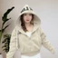 ÁO KHOÁC GELIN - THÊU CHỮ TRÊN NÓN có 4 túi, vải nỉ coton hàng VNXK size từ 45 đến 63kg