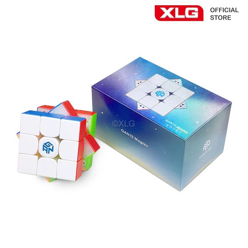 Rubik GAN 12 Maglev UV 3x3 Stickerless – Phiên bản Từ Tính Đỉnh Cao, Siêu Mượt, Chính Hãng