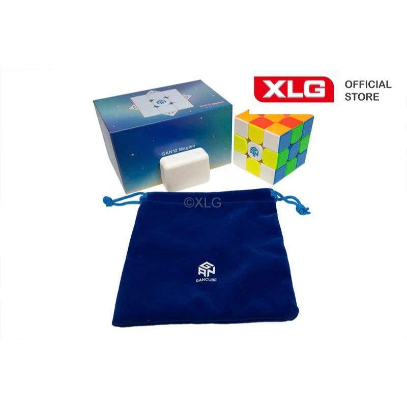 Rubik GAN 12 Maglev UV 3x3 Stickerless – Phiên bản Từ Tính Đỉnh Cao, Siêu Mượt, Chính Hãng