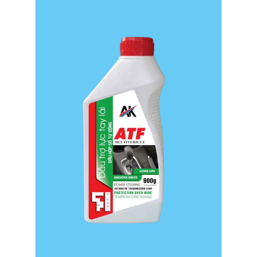 DẦU NHỚT AK ATF - 900Gr - DẦU TRỢ LỰC TAY LÁI