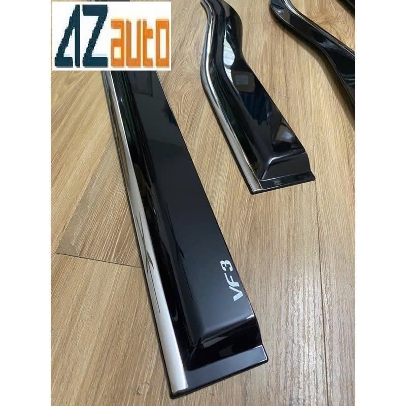 Vè che mưa xe Vinfast VF3 chỉ inox sáng bóng hàng cao cấp
