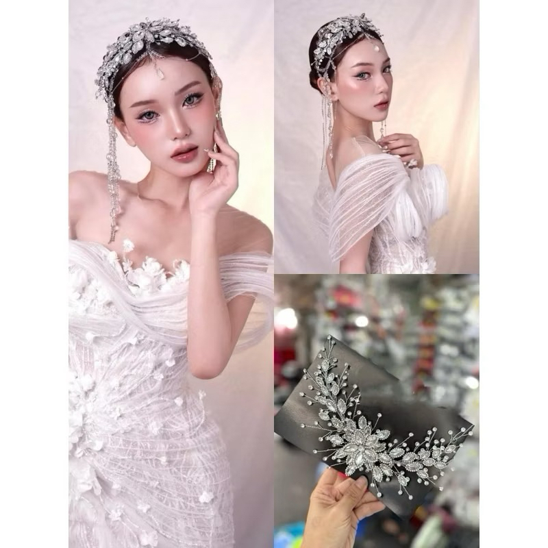 🔥🔥🔥Cài tóc cô dâu đá lấp lánh-TN225|PHUKIENCUOIYENLINH