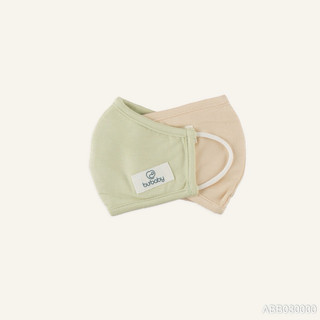 BuBaby Sét 2 khẩu trang cho bé trai và bé gái dùng bốn mùa chất liệu mềm nhẹ thoáng an toàn cho bé