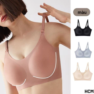 Áo Lót Bra Bầu Và Sau Sinh Cho Con Bú Larosa Chất Đúc Su Mềm Mại Không Gọng LA139A