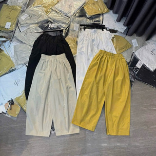 Quần Baggy From Chuẩn Chất Kaki Mềm Dáng Trơn Basic Cạp Cúc Lưng Chun Siêu Hack Dáng