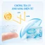 Kính áp tròng màu xanh dương Peacock Blue chất liệu Silicone Hydrogel thời gian đeo 14h-24h hạn dùng 12 tháng EyeBlink
