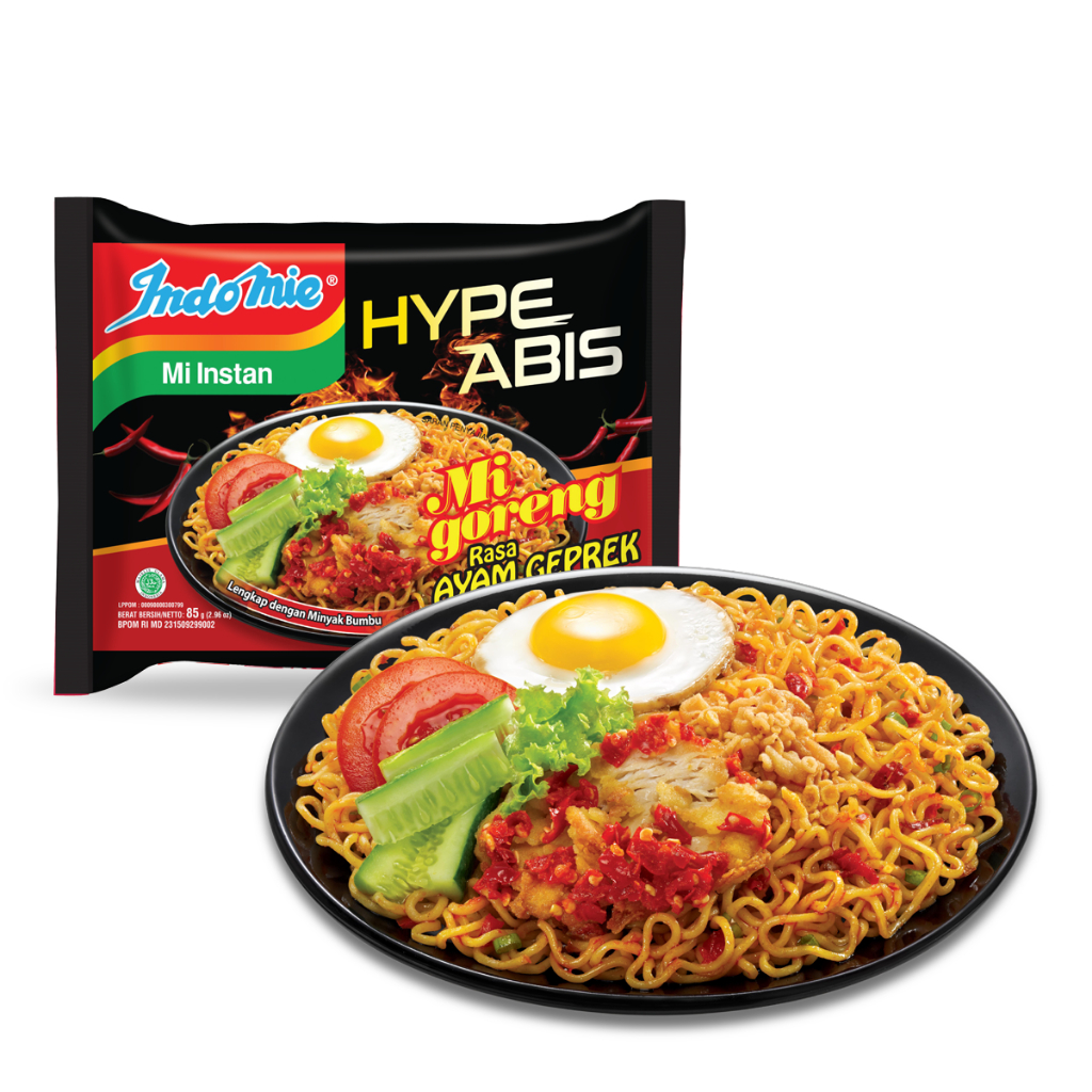 Mì Trộn Indomie Vị Gà Cay 85g x Thùng 40 gói