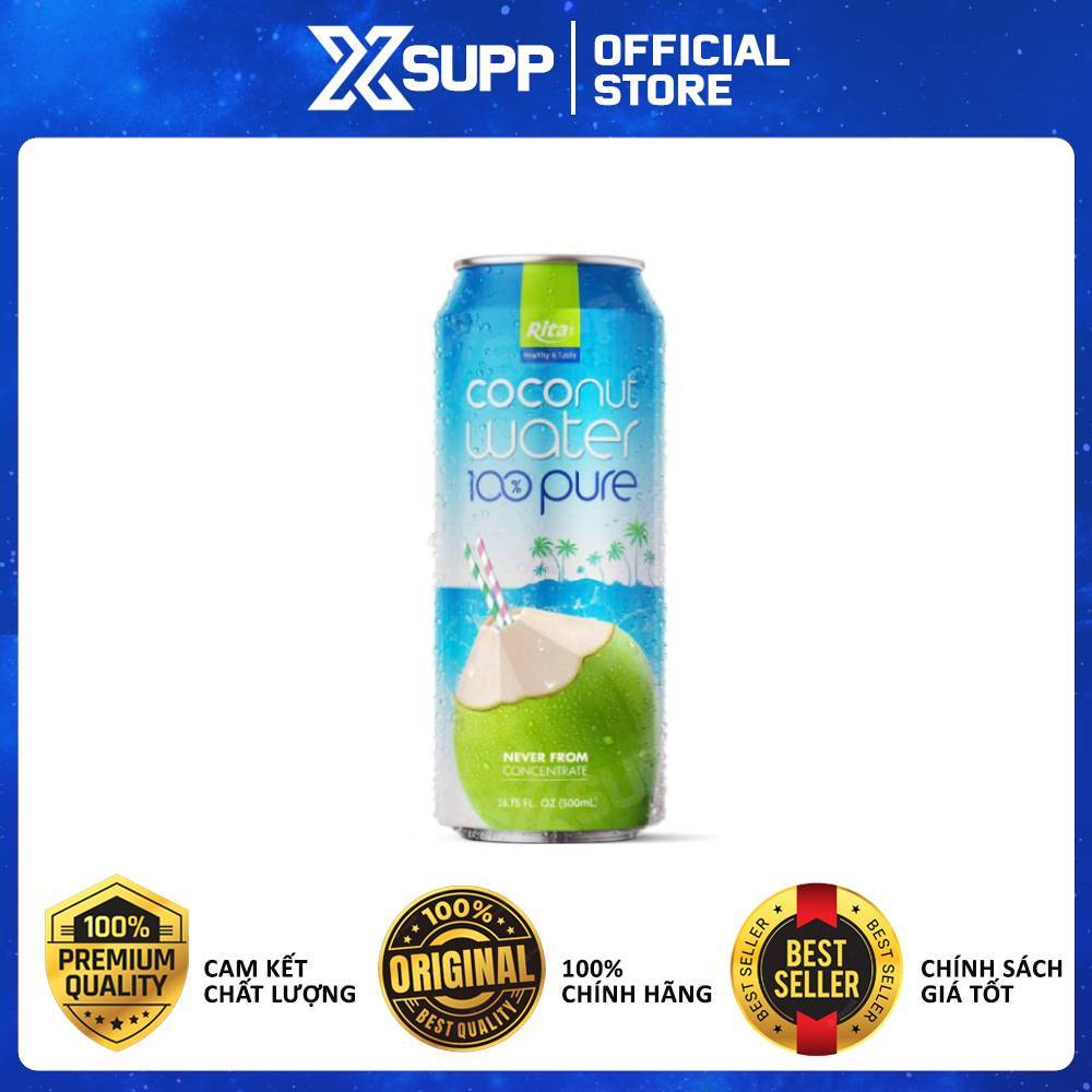 |Quà Tặng Giải Khát| Nước Dừa Đóng Lon Giải Khát 500ml