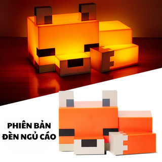 Đèn Ngủ Để Bàn Minecraft Hình Đèn Pin/ Axolotl/ Quặng Creeper Nhiều Chế Độ LED Đổi Màu, Trang Trí Decor Phòng Làm Việc