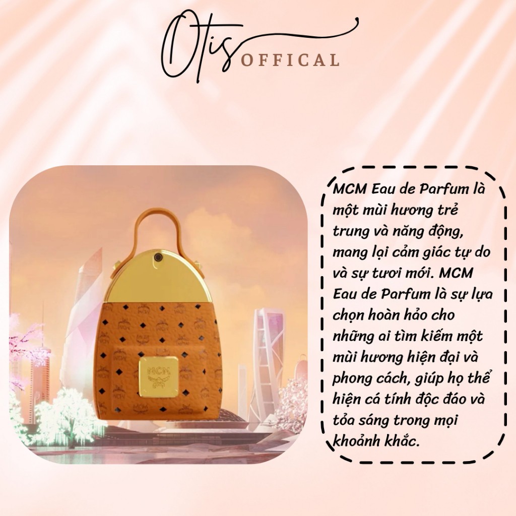 Nước Hoa Chiết 10ml Unisex MCM Eau De Parfum Hương Thơm Sành điệu, Cá tính, Cuốn hút