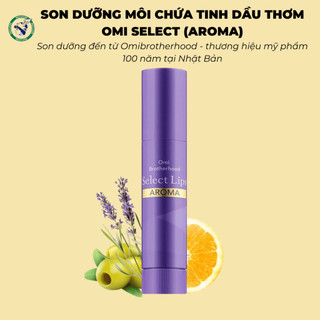 [Date 1/7/2026] Son Dưỡng Môi Omi Select Tinh Dầu Thơm Nhật Bản (4g/thỏi)