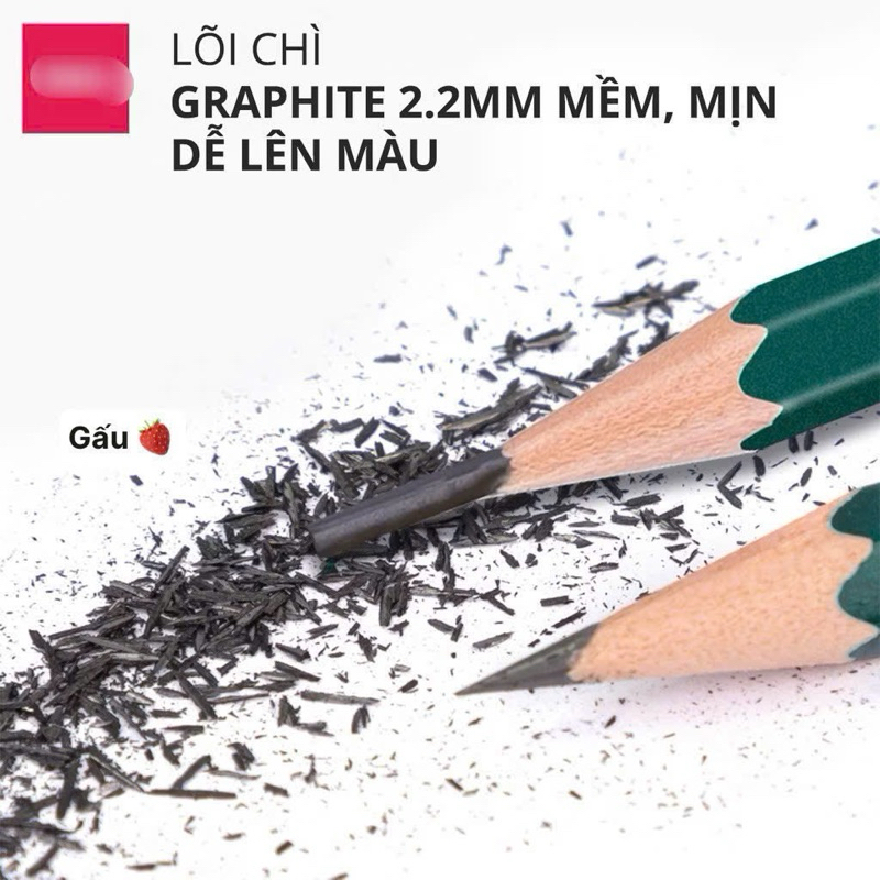 Bút chì 2BHB mềm đẹp