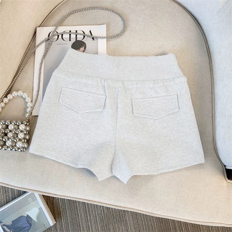Combo 3 Quần short đùi cạp cao Dehood chất nỉ không nhăn không xù mềm mịn có túi có dây rút tôn V3