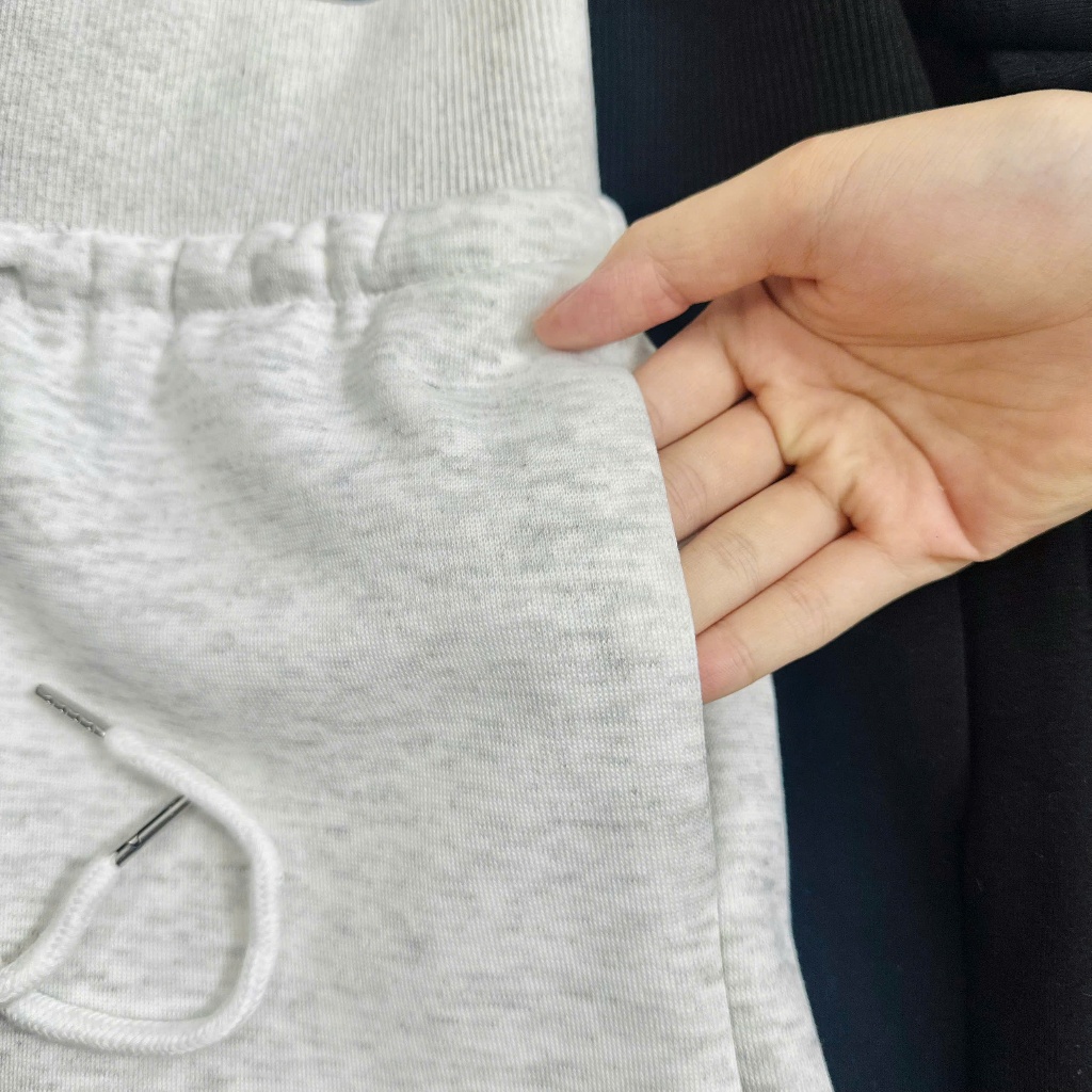 Combo 3 Quần short đùi cạp cao Dehood chất nỉ không nhăn không xù mềm mịn có túi có dây rút tôn V3