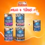 Pate Lon Cho Mèo Snappy Tom 400g Đa Dạng Hương Vị