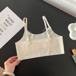 Áo lá bé gái hai dây mảnh chất su lụa mềm mại thoáng mát kiểu dáng basic dễ thương DEVARI B898
