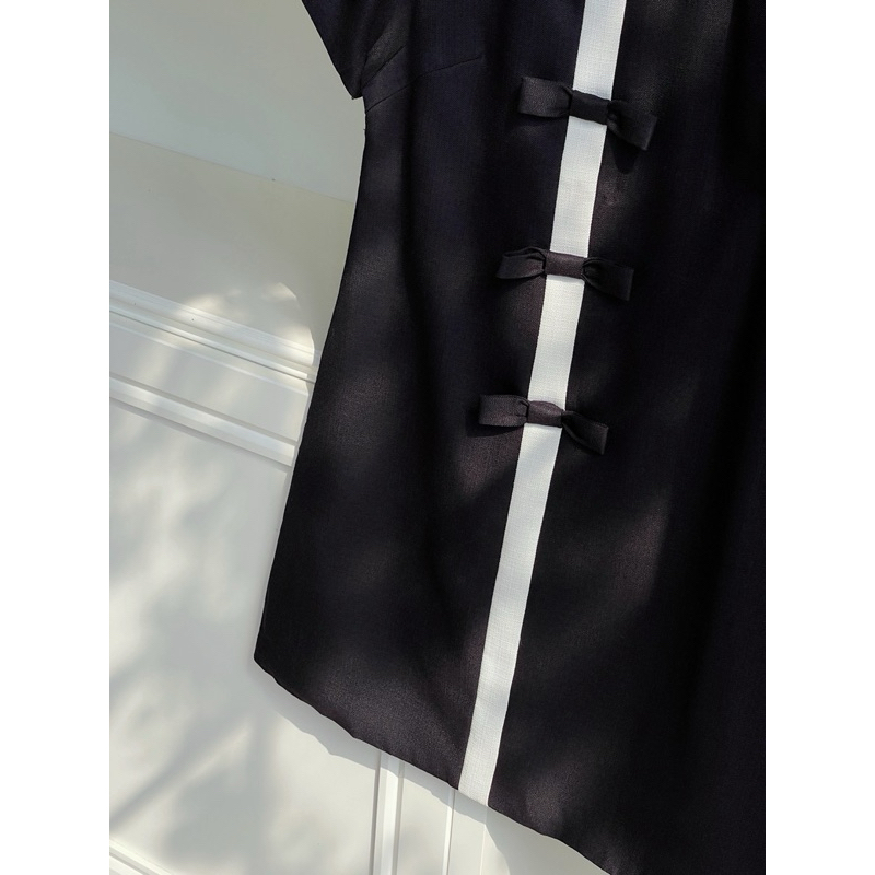 H.E.E - Đầm dáng suông Cici Dress đính nơ phong cách tiểu thư, nhẹ nhàng