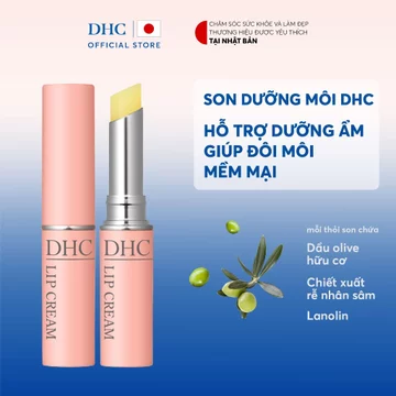 [DHC Công Ty] Son dưỡng môi DHC Lip Cream dưỡng ẩm, làm mềm môi