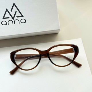 Gọng kính thời trang nam nữ ANNA chất liệu nhựa dáng mắt mèo cá tính OL 81059