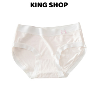 Combo 3 Quần Lót Cotton Nữ Thấm Hút Mồ Hôi Viền Hình Gấu Xinh, Quần Chip Khử Mùi King Shop LY-03