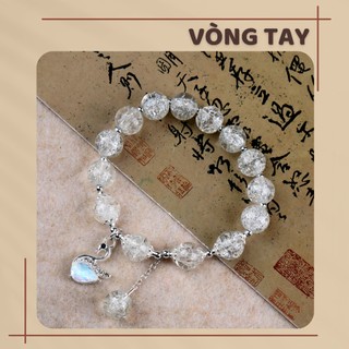 Vòng Tay Đá Tự Nhiên Thạch Anh Trắng – Dịu Dàng, Thanh Lịch, Sang Trọng Cho Nàng