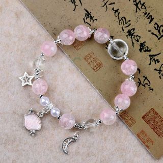 Vòng Tay Đá Trắng Charm Ngôi Sao  Đáng Yêu Phong Cách Hàn Quốc