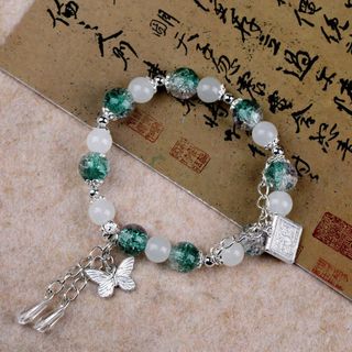 Vòng Tay Đá Trắng Charm Ngôi Sao  Đáng Yêu Phong Cách Hàn Quốc