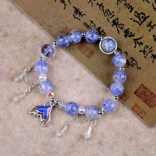 Vòng Tay Đá Trắng Charm Ngôi Sao  Đáng Yêu Phong Cách Hàn Quốc