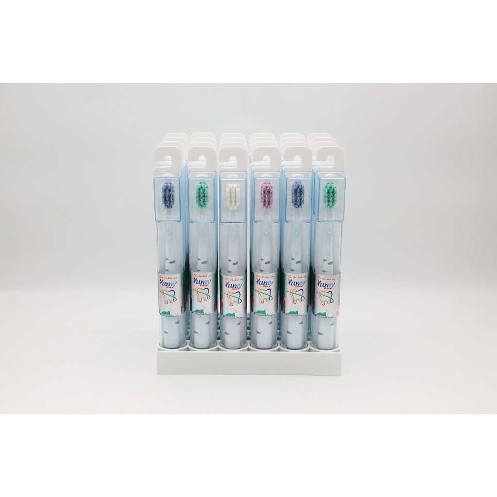 Combo 4 Bàn chải đánh răng YUMY Shine sợi lông mảnh mềm mại vệ sinh răng miệng an toàn (BC01-108)
