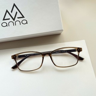 Gọng kính thời trang ANNA dáng chữ nhật mắt nhỏ chất liệu nhựa dẻo OL 27091