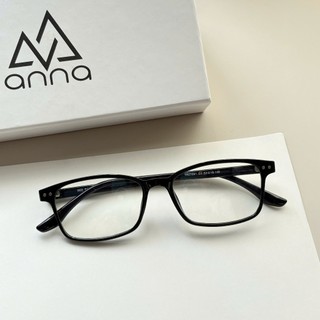 Gọng kính thời trang ANNA dáng chữ nhật mắt nhỏ chất liệu nhựa dẻo OL 27091