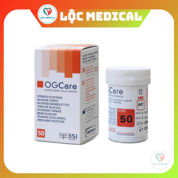 Que Thử Đường Huyết OgCare Hộp 25 hoặc 50 Que Thử Date mới nhất
