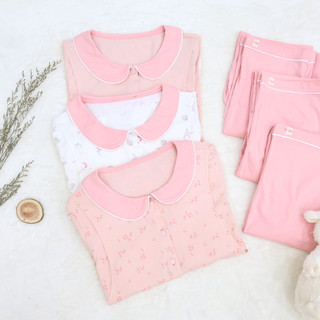 M&B (S-XXL) Bộ quần áo Pijama cotton dành cho mom sau sinh, mặc nhà tiện lợi mềm mát thoải mái