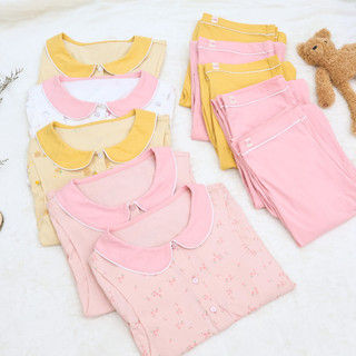 M&B (S-XXL) Bộ quần áo Pijama cotton dành cho mom sau sinh, mặc nhà tiện lợi mềm mát thoải mái