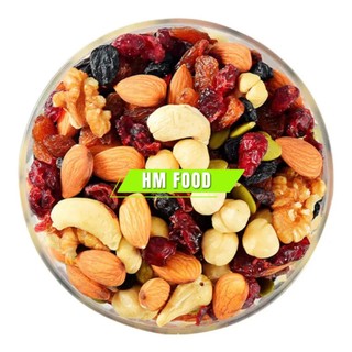 [ HẠT VIP MỚI] 500Gr Granola Mix Siêu Hạt Siêu Dinh Dưỡng Được Tuyển Chọn Kỹ Lưỡng Từng Hạt Thơm Ngon Tại HM FOOD