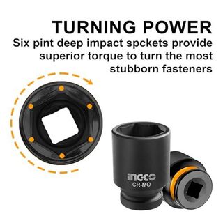 INGCO Bộ 14 đầu tuýp 1/2” / 3/8"  HKISSD12141  / HKISSD38104