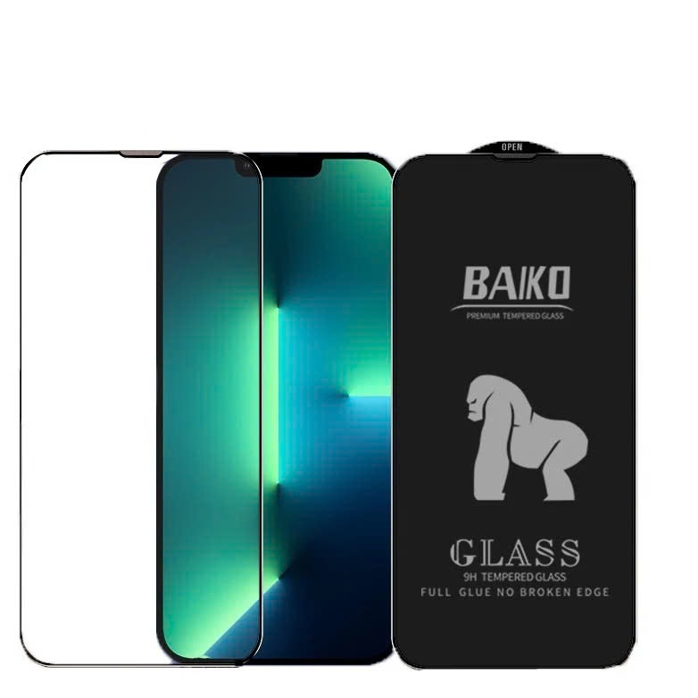 Kính Cường Lực iPhone Baikô Cao Cấp Full Màn Cho iPhone 6/6s/7/8/Plus/X/XS/XR/11/12/13/14/15/16/17/Air/Pro/Max | BigBuy360 - bigbuy360.vn