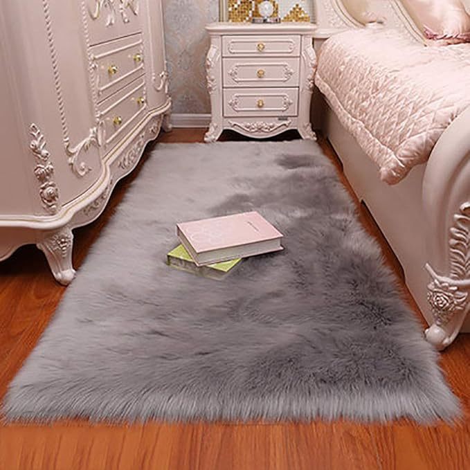 Tấm lông lót bàn trang điểm - Thảm lông chụp hình 50x80