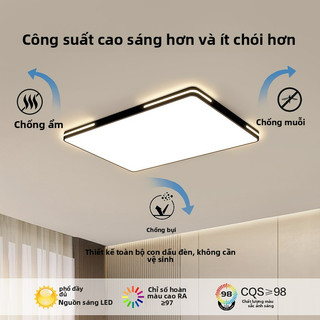 【COD】Đèn thả trần Gogeous 3 màu đèn ốp trần vuông đèn thả trần phòng khách /phòng ngủ