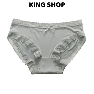 Combo 3 Quần lót nữ su mỏng ren hoa nơ gợi cảm, đáy may 2 lớp chắc chắn kháng khuẩn KING SHOP L-519