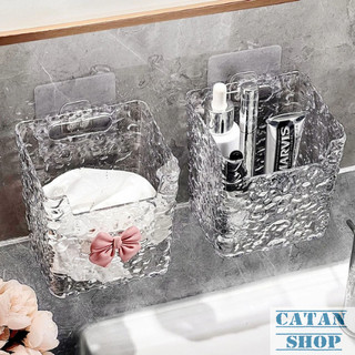 Kệ Treo Nhà Tắm Đính Nơ Xinh Xắn, Dán Tường Siêu Chắc, Đựng Cọ Trang Điểm Bàn Chải Đa Năng