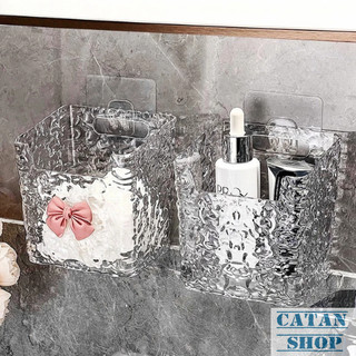 Kệ Treo Nhà Tắm Đính Nơ Xinh Xắn, Dán Tường Siêu Chắc, Đựng Cọ Trang Điểm Bàn Chải Đa Năng
