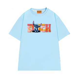 Áo Thun NGỐ TEE Disney Lilo & Stitch Live-Action Movie Logo Stitch Màu Sắc Vải Cotton 75 Mềm Mịn