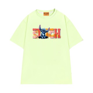 Áo Thun NGỐ TEE Disney Lilo & Stitch Live-Action Movie Logo Stitch Màu Sắc Vải Cotton 75 Mềm Mịn
