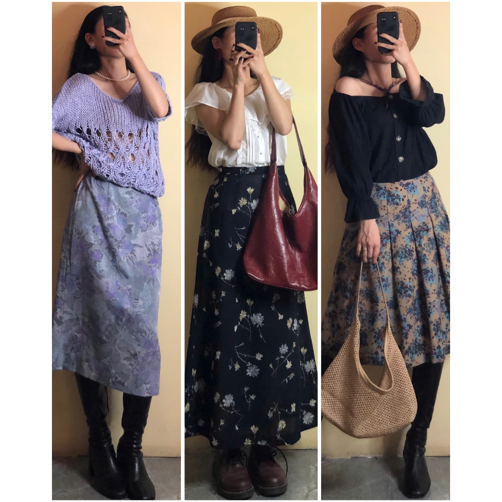[update tháng 3.2026] Đầm váy vintage dáng dài mix sẵn ig: april6_clothing