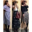 Đầm váy vintage dáng dài mix sẵn ig: april6_clothing