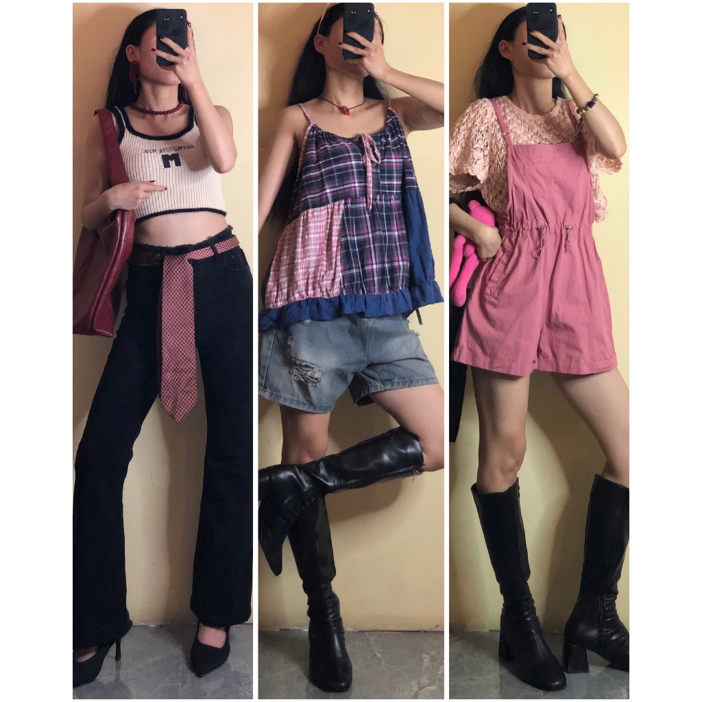 [update tháng 3.2026] Đầm váy vintage dáng dài mix sẵn ig: april6_clothing