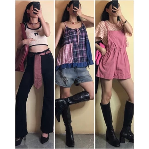 Đầm váy vintage dáng dài mix sẵn ig: april6_clothing